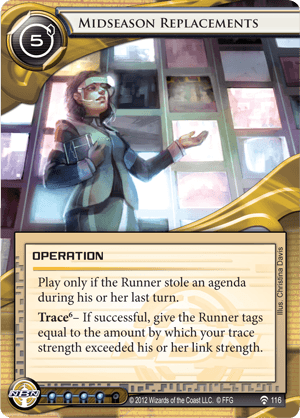 Android Netrunner Midseason Replacements Image