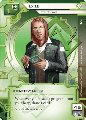 Android Netrunner Exile: Streethawk Image
