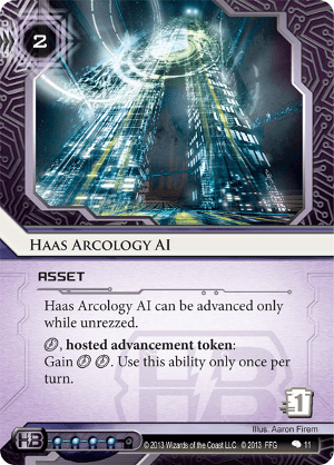 Android Netrunner Haas Arcology AI Image