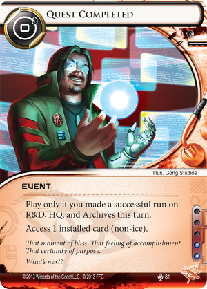 Android Netrunner Quest Completed Image