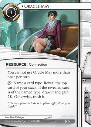 Android Netrunner Oracle May Image