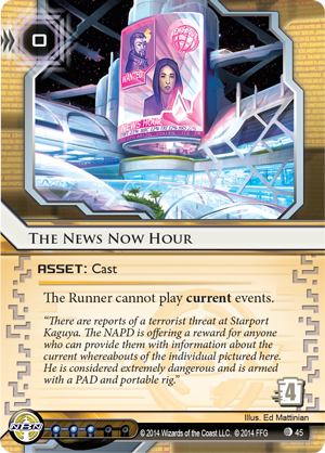 Android Netrunner The News Now Hour Image