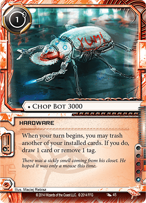Android Netrunner Chop Bot 3000 Image