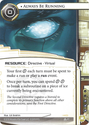 Android Netrunner Always Be Running Image