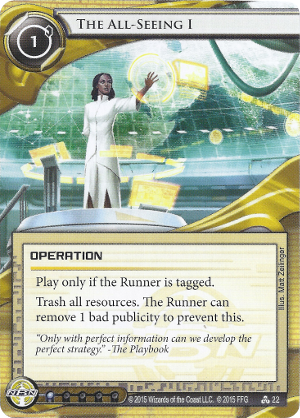 Android Netrunner The All-Seeing I Image