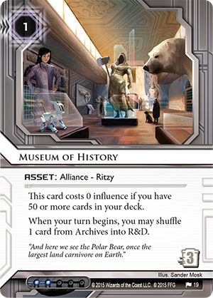 Android Netrunner Museum of History Image