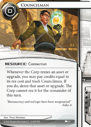 Android Netrunner Councilman Image
