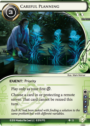 Android Netrunner Careful Planning Image